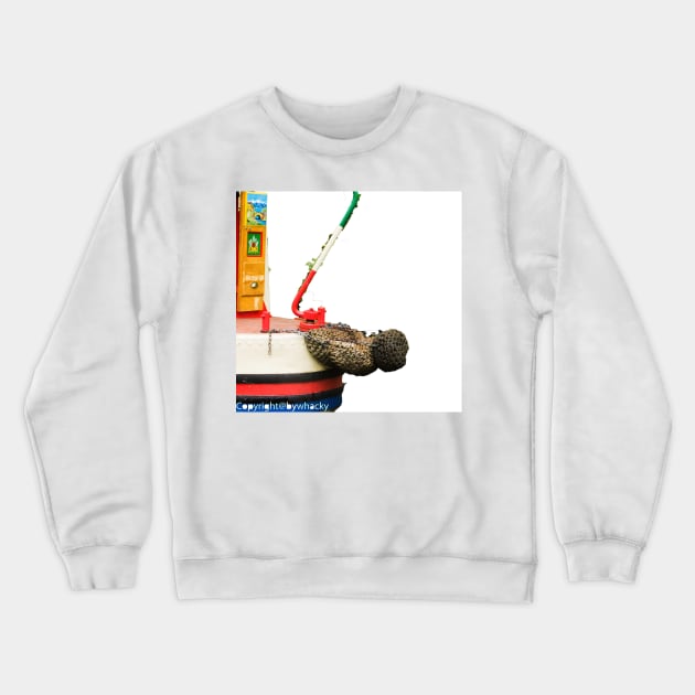 Stern and Tiller Crewneck Sweatshirt by bywhacky